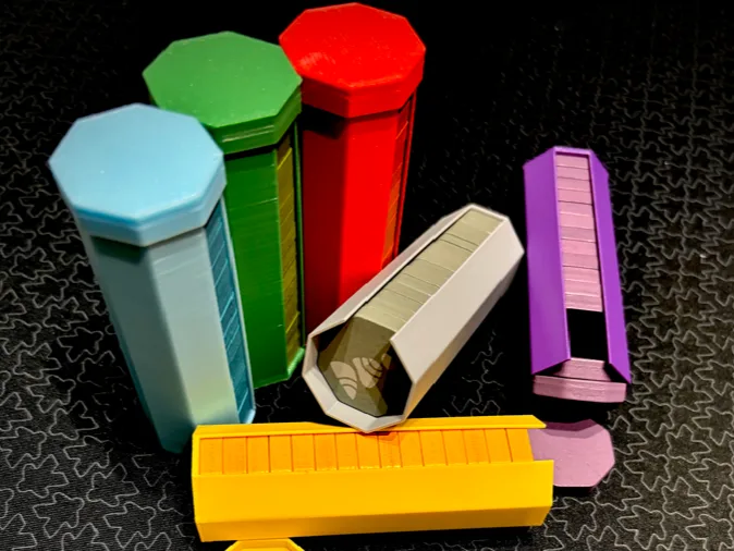 Inori Game Token Storage Tube