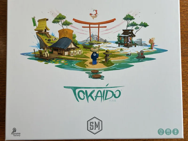 Tokaido Board Game Insert - Stonemaier Version