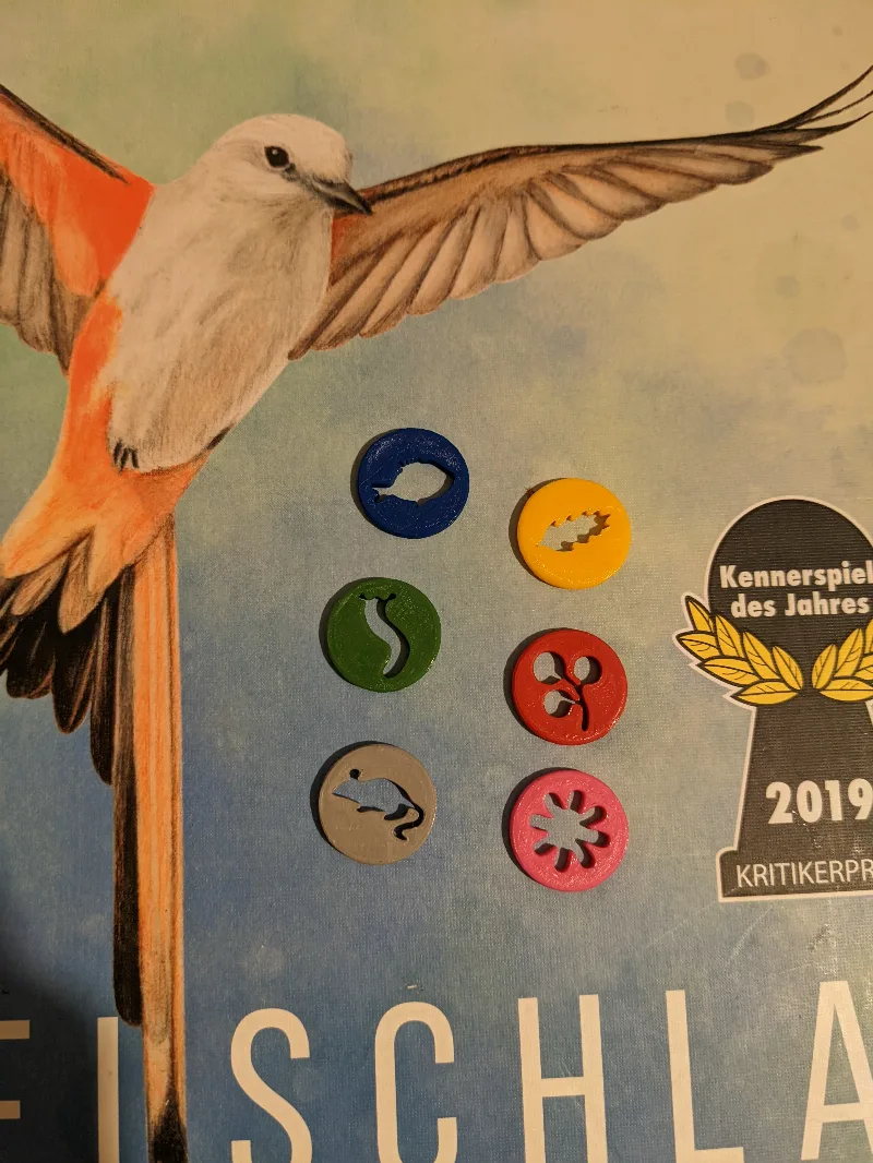 Wingspan Resource Tokens