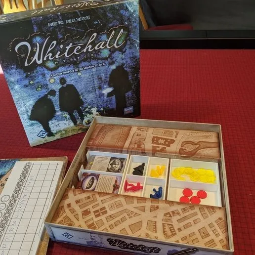 Whitehall Mystery Board Game Box Insert Organizer