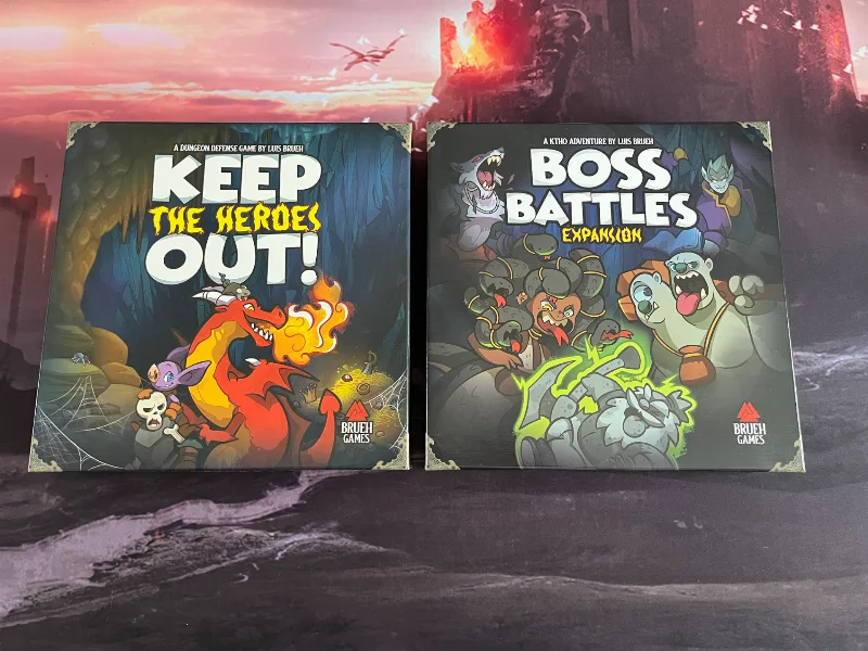 Keep The Heroes Out All In Two Box Insert  GER/ENG