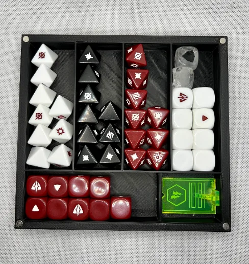 Dice trays for use with Star Wars Legion tabletop game