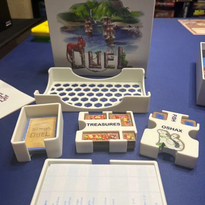 The Isle of Cats Duel Board Game Functional Insert and Organizer