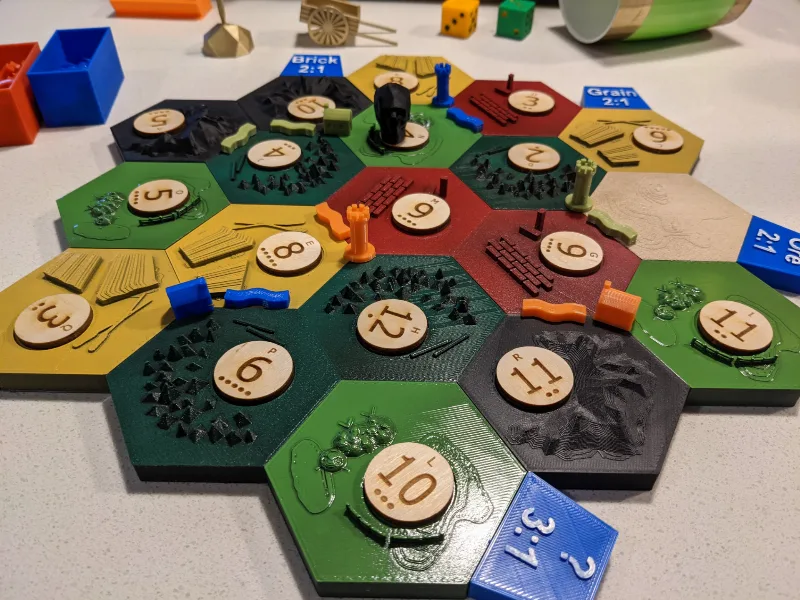 Magnetic Catan Upgrade Set