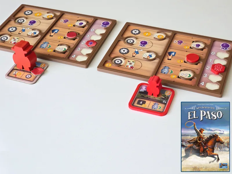 Great Western Trail El Paso - Player Piece Upgrade