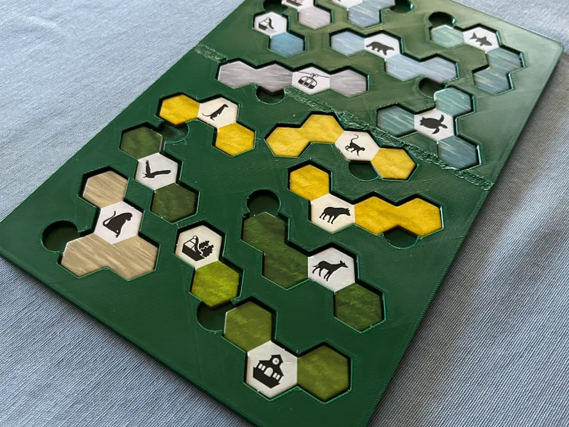 Ark Nova Sponsor Buildings Tray