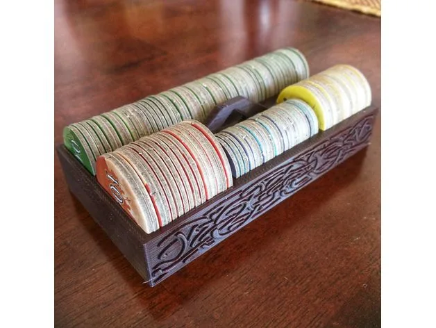 Dragon Farkle Chip Caddy