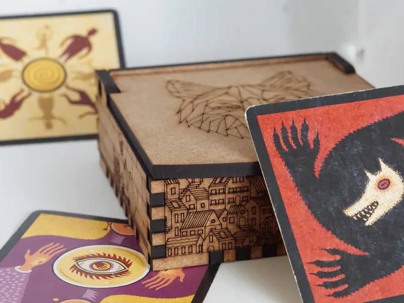 The Werewolves of Millers Hollow board game box