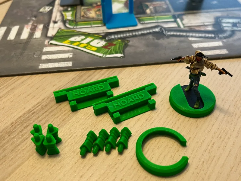 Zombicide 2nd Edition Player set - sleeved or not