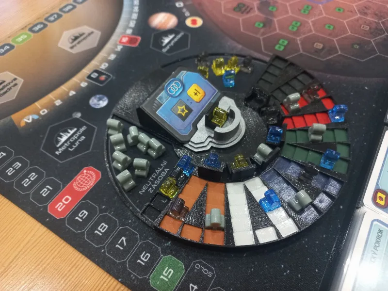 Terraforming Mars: Turmoil - Overlay for Fan Made Boards