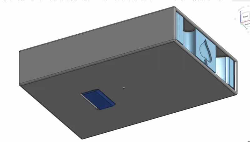 Poker/playing card box