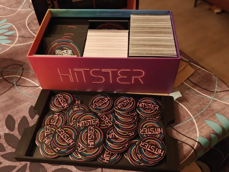 Insert for Hitster + 2 to 3 expansions