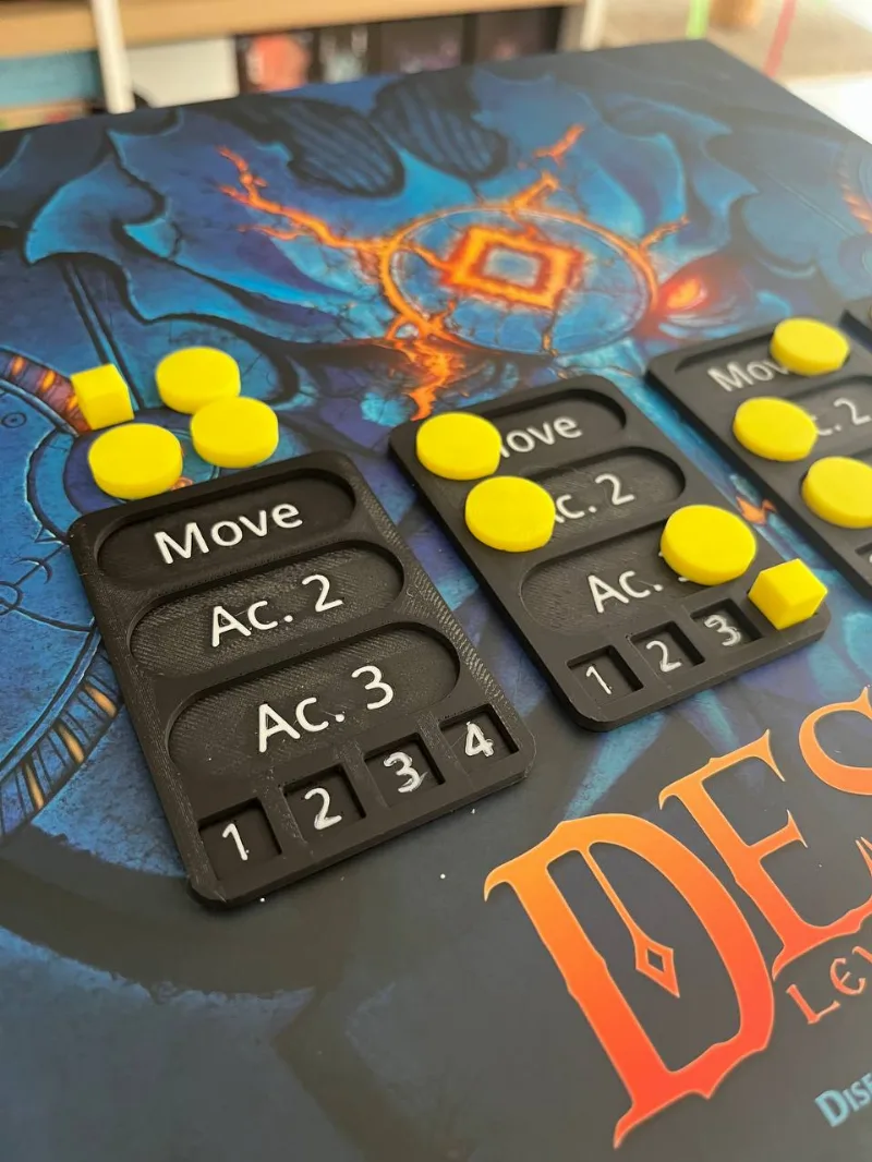Descent Legends of the dark action tracker