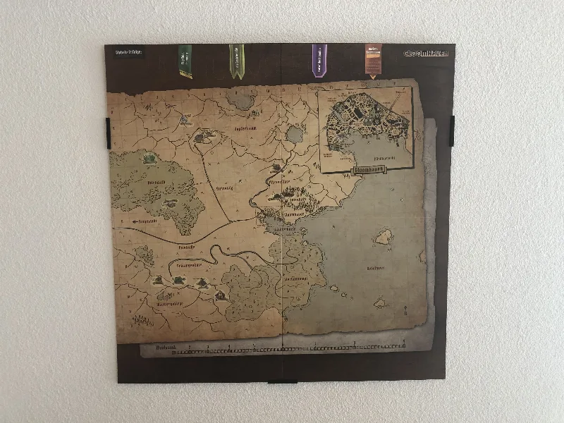Gloomhaven Map Hanger