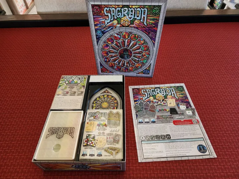 Sagrada Board Game Organizer - All Expansions