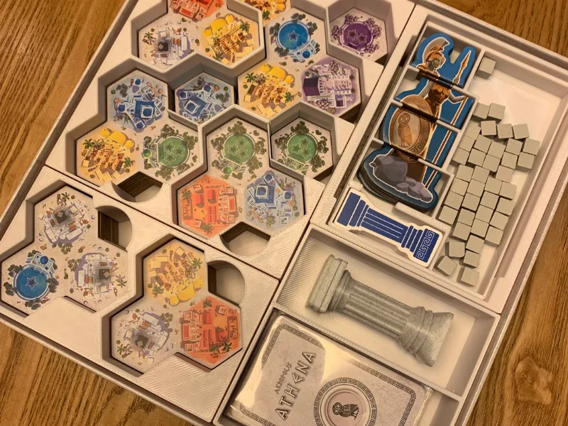 Akropolis + Athena extension insert for A1 mini