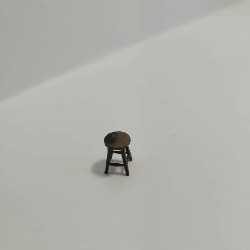 Wooden Stool - Zombicide - Modern Board Game - (Pre-supported)