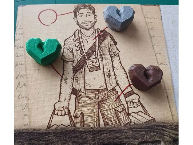 Wound token for Robinson Crusoe