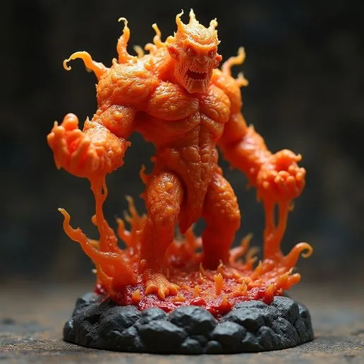 Inferno Brute: 28-32mm FDM/Resin Printable Monster