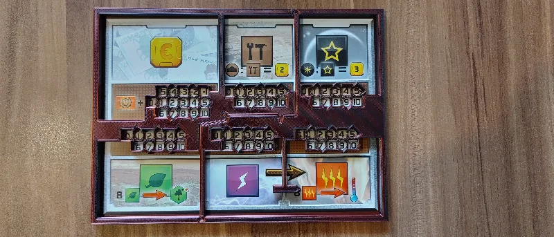 Terraforming Mars Player Card