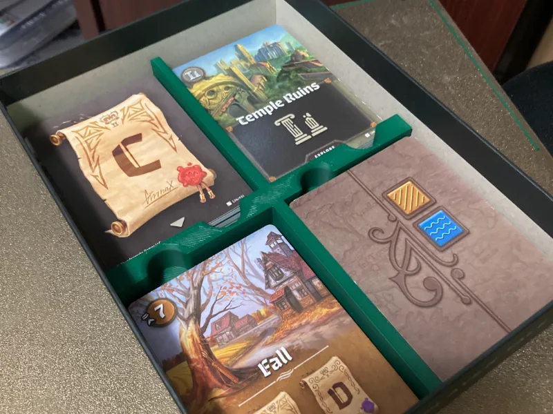 Cartographers Board Game Insert