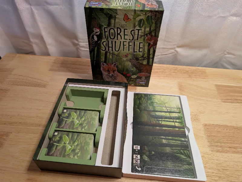 Forest Shuffle Insert and Card Tray