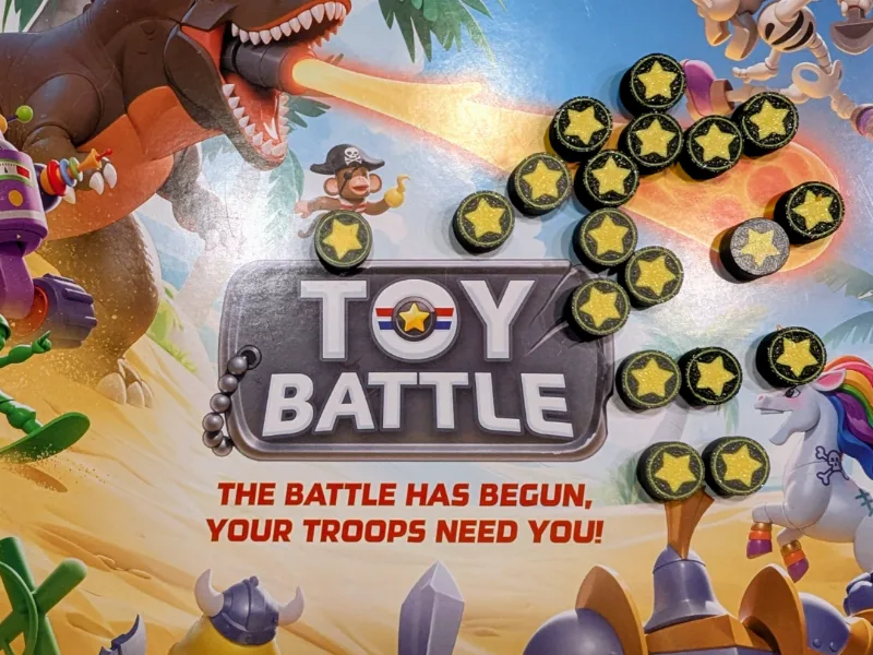 TOY BATTLE - Spare Medals / Stars