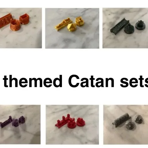 Settlements for 3d catan