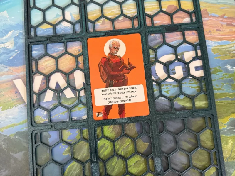 Vantage board game (Stonemaier Games) player mat