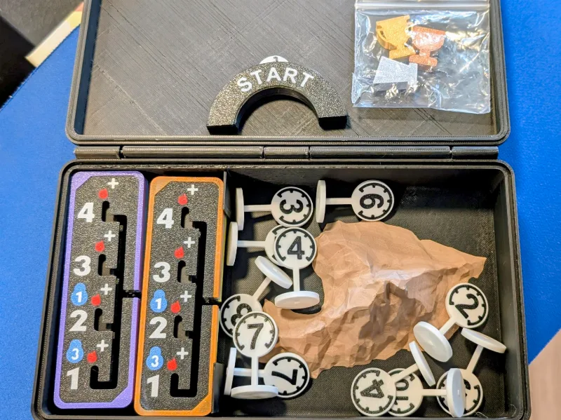 HEAT: Pedal to the Metal-Base Game Xtra Pieces Box