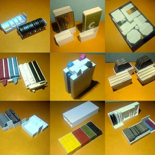 Century: Spice Road Trilogy boardgame organizer