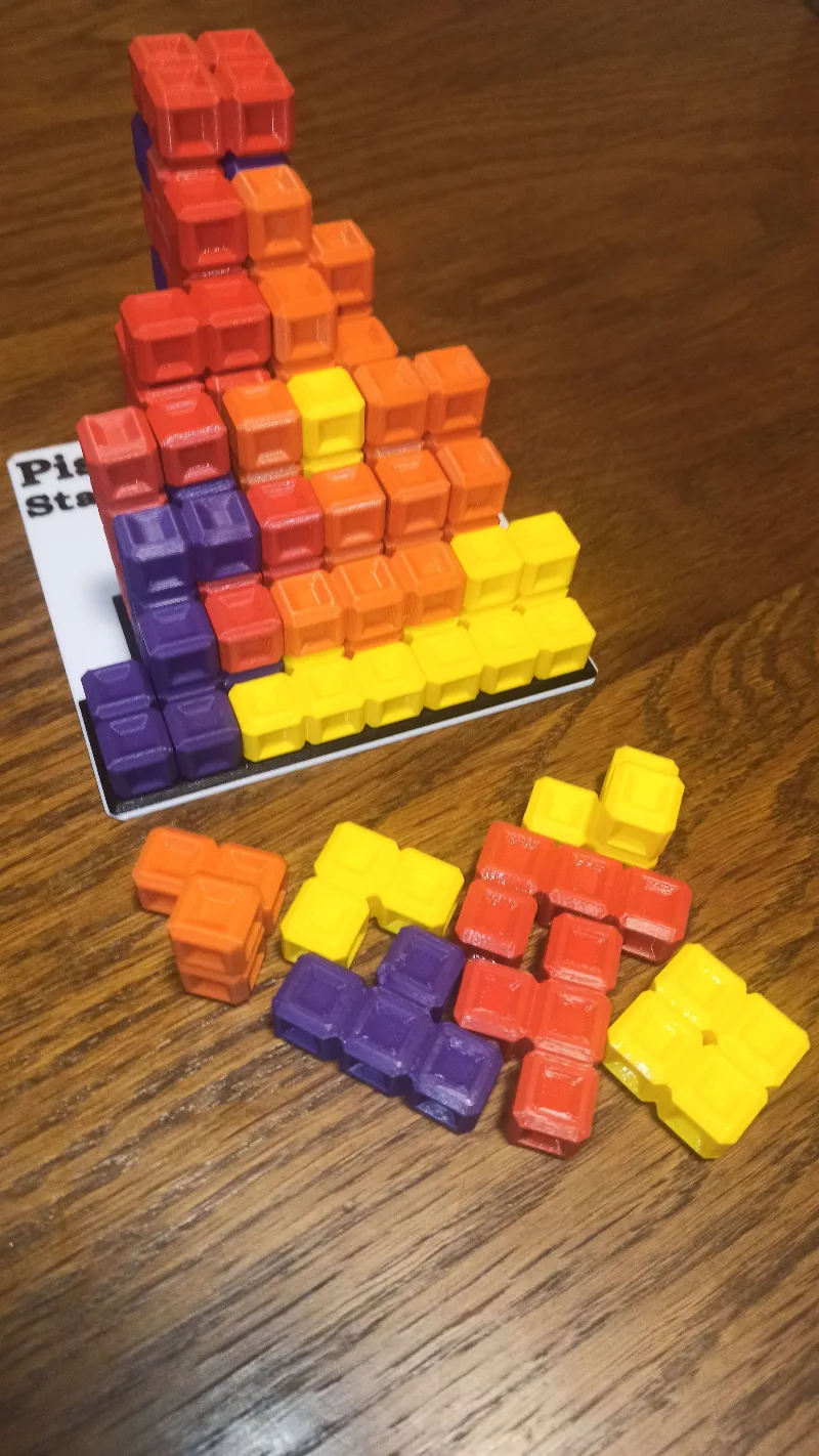 Board game Rumis (Blokus 3D)