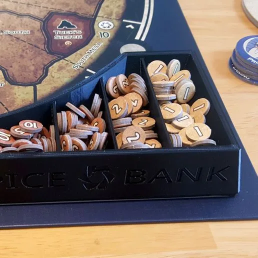 Dune Boardgame (2019) Spice Bank