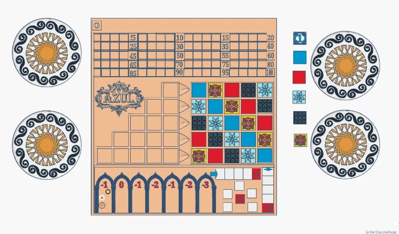 Jeu du Azul