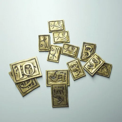 Above and Below coins