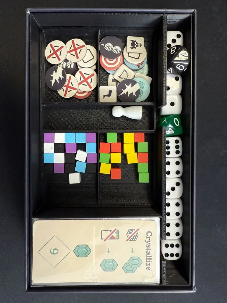 Dicemancy Board Game Insert