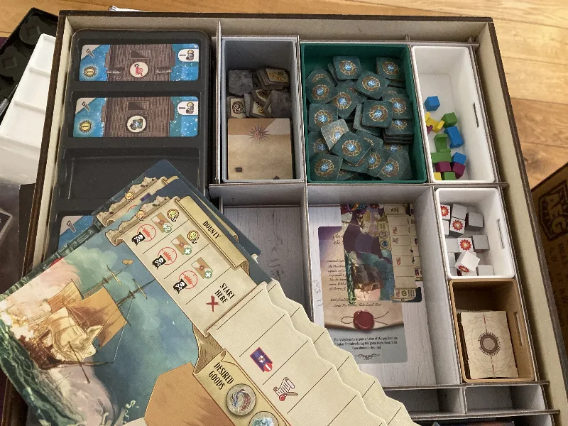 Drop-in trays for Dead Reckoning storage crate