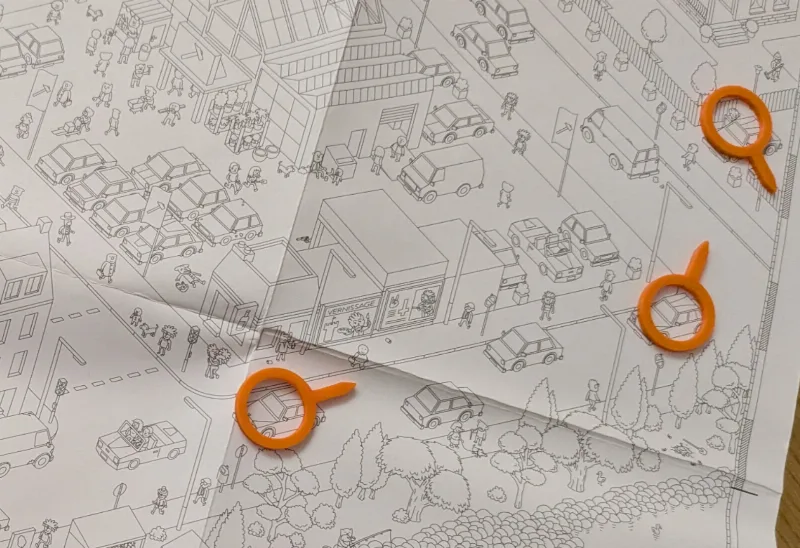 MicroMacro Crime City Clue Marker