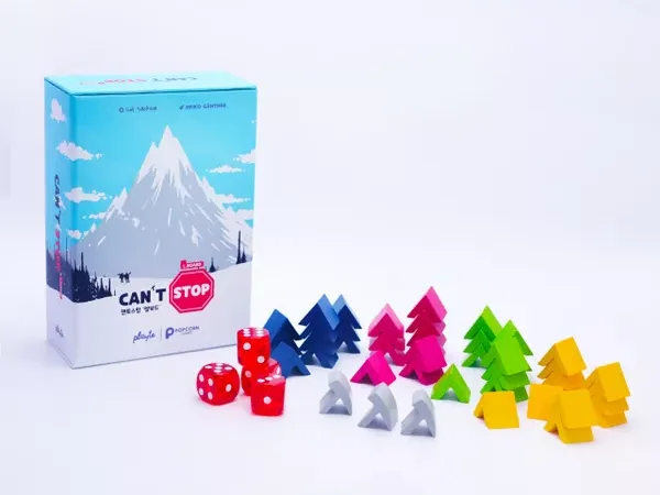 Tents & Pickaxes for Board Game Can't Stop