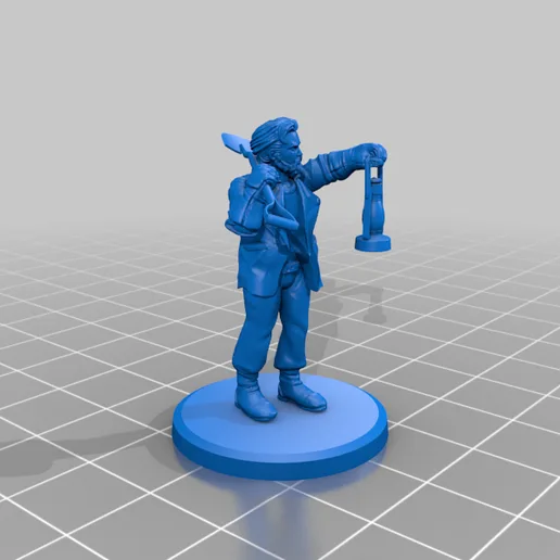 Arkham Horror investigator - the gravedigger