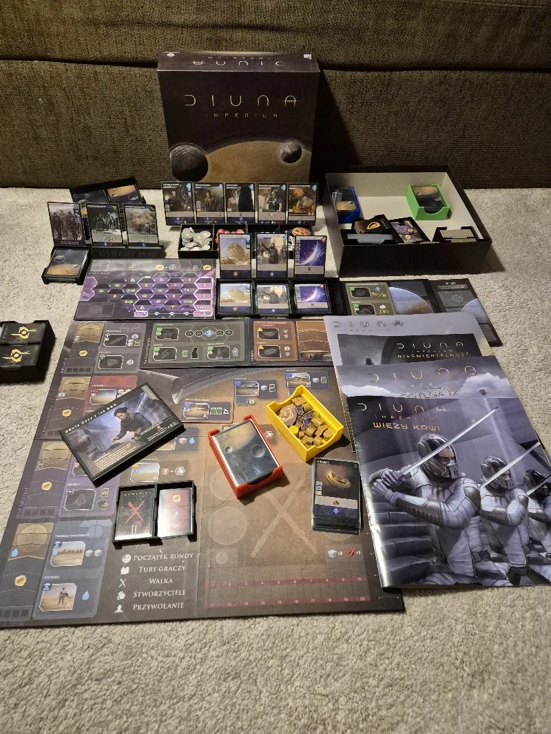 DUNE: IMPERIUM - magnetic Organizer / Insert - ALL EXPANSIONS IN ONE BOX 3D PRINT MODEL