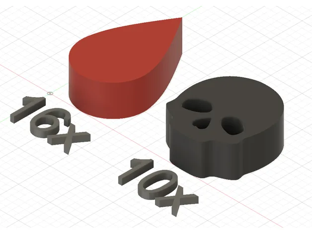 Dice Hospital game bits