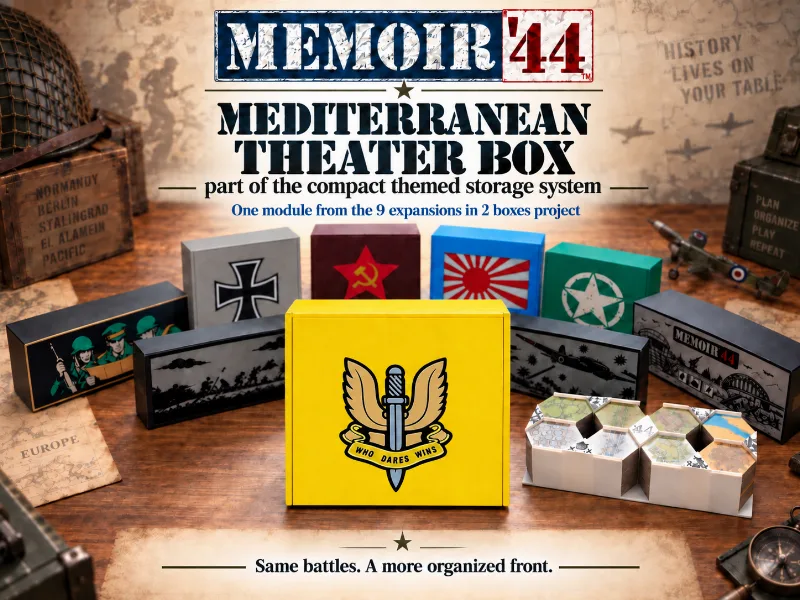 Memoir 44 - Box - MEDITERRANEAN THEATHER