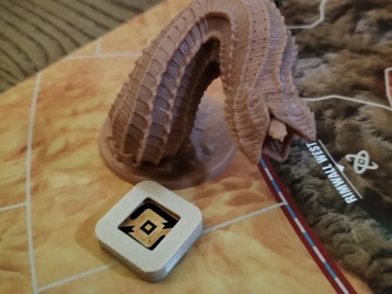 Dune War for Arrakis Wormsign Token Cover