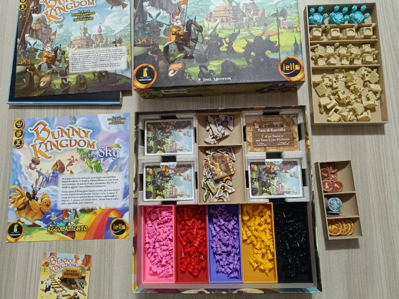Bunny Kingdom Boardgame Organizer
