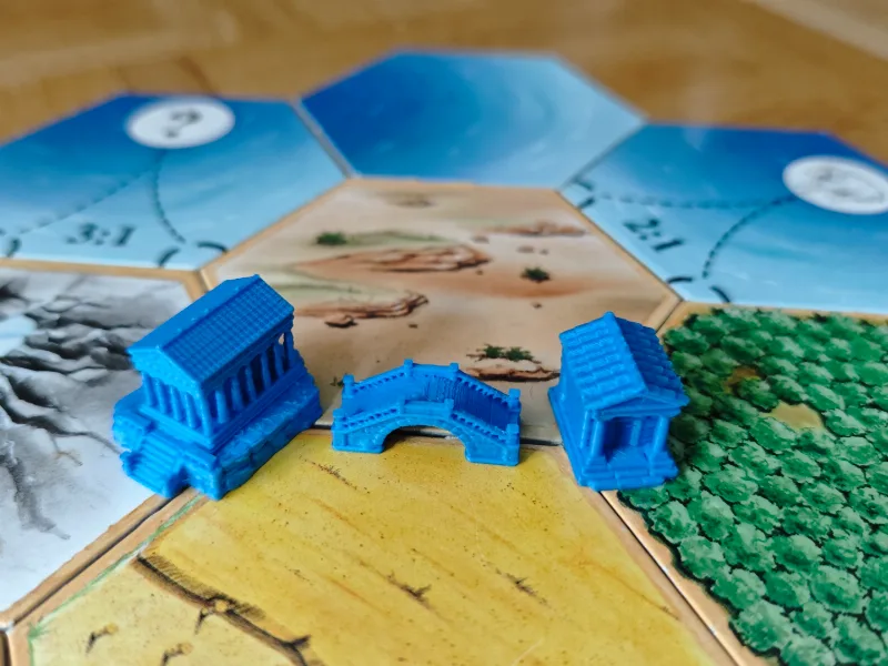 The Settlers of Catan - Ancient Greek Model