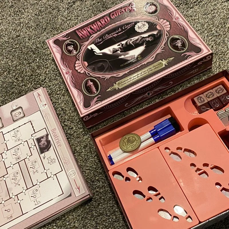 Awkward Guests 2 Board Game Insert