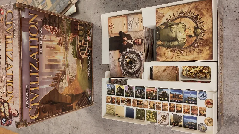 Insert / Organizer for Sid Meier’s Civilization (2010) with both expansions