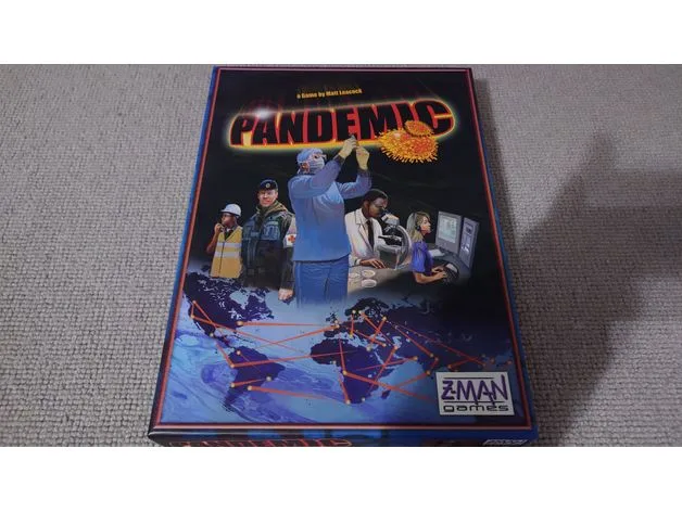 Pandemic + On The Brink insert for the Z-Man games edition