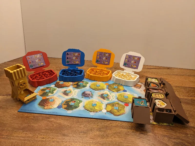 Catan Junior Organizers and Dice Tower
